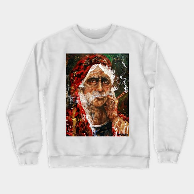 The palm reader Crewneck Sweatshirt by amoxes